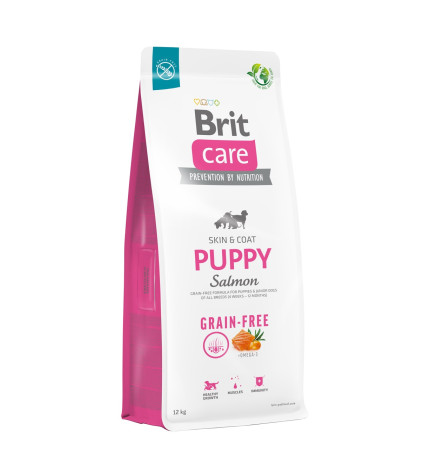 Brit Care Grain Free Puppy Salmon 12 кг